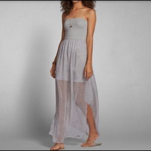 NWT A&F Strapless Maxi Dress